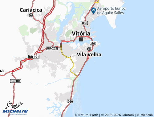 MICHELIN-Landkarte Santos Dumont - ViaMichelin