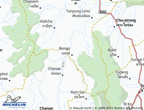 MICHELIN Bo-ngo map - ViaMichelin