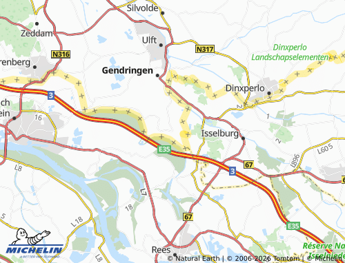 Carte MICHELIN Megchelen - ViaMichelin