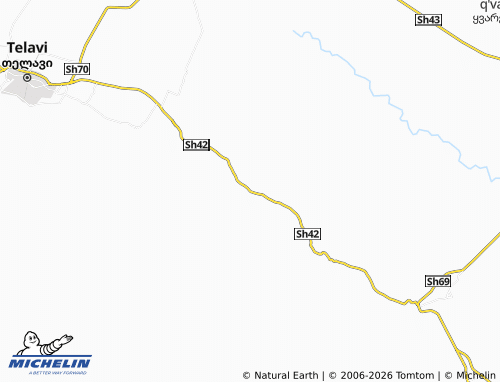 Mapa MICHELIN ak'ura - ViaMichelin