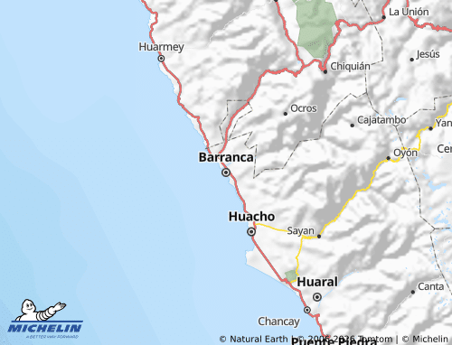 Mappa MICHELIN Barranca - ViaMichelin