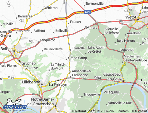 MICHELIN-Landkarte La Goudrière - ViaMichelin
