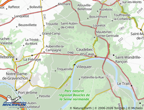 Mapa MICHELIN Saint-Arnoult - ViaMichelin