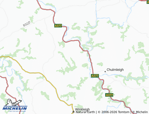 Mapa MICHELIN Burrington - ViaMichelin