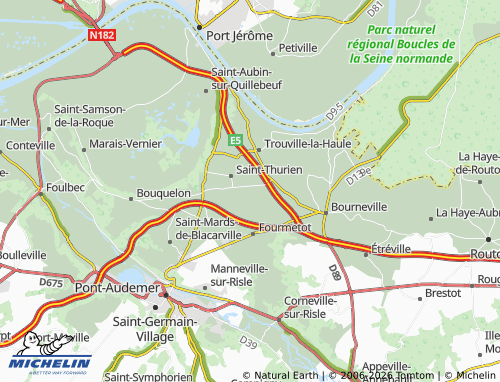 MICHELIN La Castellerie map - ViaMichelin