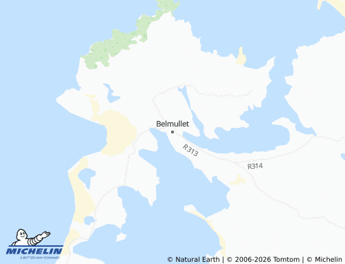 MICHELIN-Landkarte Belmullet - ViaMichelin