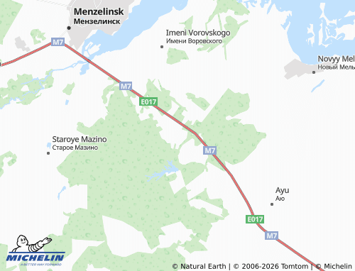 MICHELIN-Landkarte Druzhba - ViaMichelin