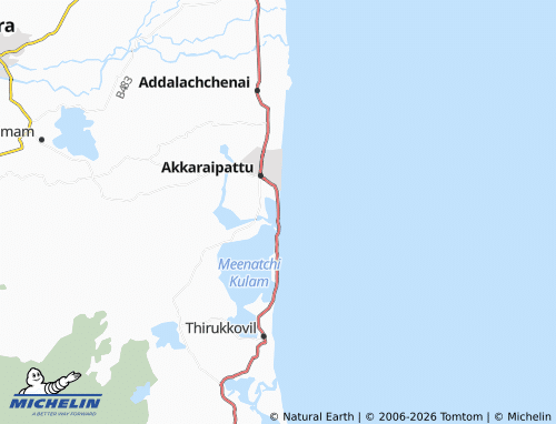 Mappa MICHELIN Sinnamugathuwaram - ViaMichelin