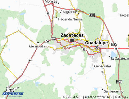 MICHELIN Privada del Vergel map - ViaMichelin