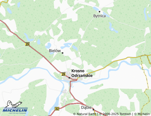MICHELIN Łochowice map - ViaMichelin