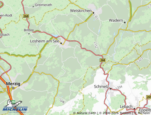Mapa MICHELIN Wahlen - ViaMichelin