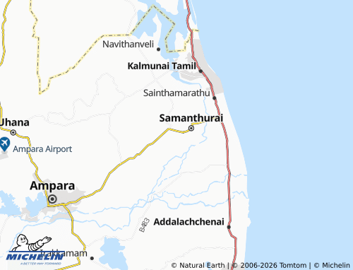 Mappa MICHELIN Vilinayadi 01 - ViaMichelin