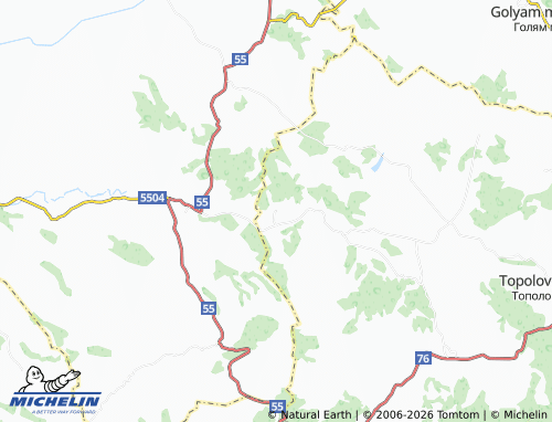 Mappa MICHELIN Vladimirovo - ViaMichelin
