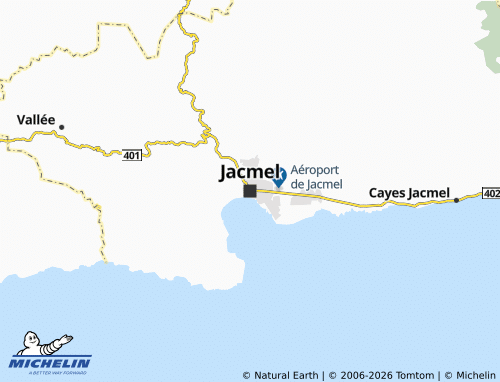 Kaart MICHELIN Jacmel - ViaMichelin