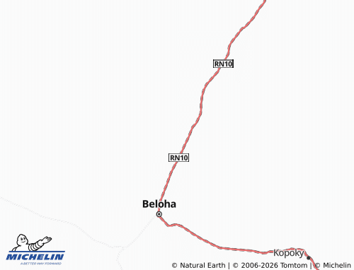 MICHELIN Andrakolava map - ViaMichelin