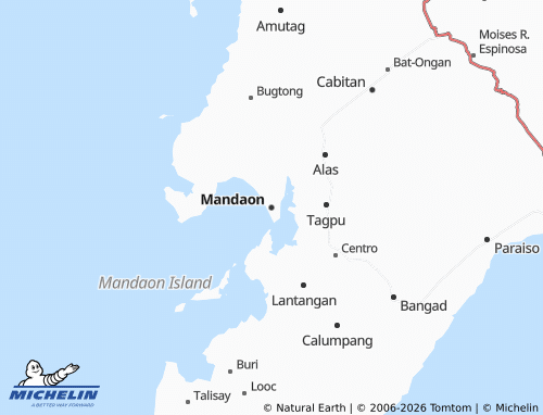 MICHELIN Mandaon map - ViaMichelin