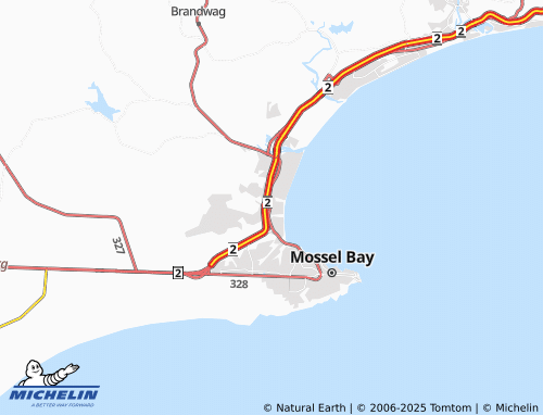 MICHELIN Voorbaai Industria map - ViaMichelin