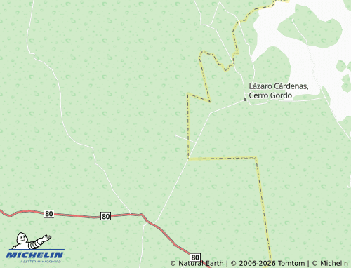 MICHELIN El Jicote map - ViaMichelin