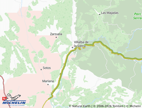 Carte MICHELIN Los Perales - ViaMichelin