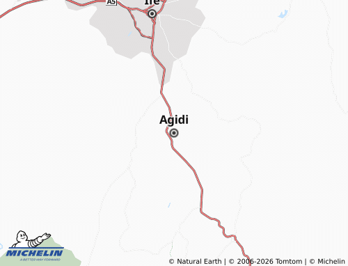 Mappa MICHELIN Agidi - ViaMichelin