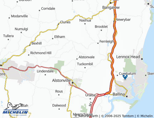 MICHELIN Alstonvale map - ViaMichelin