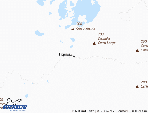 Carte MICHELIN Tiquisio - ViaMichelin