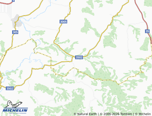 MICHELIN-Landkarte Beglezh - ViaMichelin