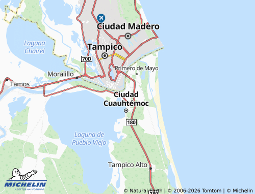 Mappa MICHELIN Ampliación California - ViaMichelin