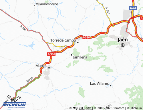 Mappa MICHELIN Jamilena - ViaMichelin