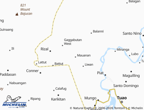 MICHELIN Illuru Norte map - ViaMichelin