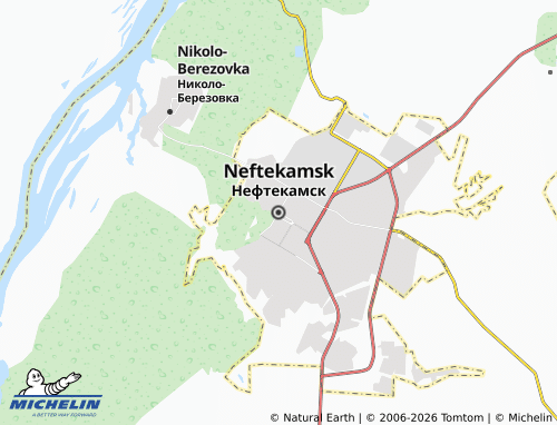 MICHELIN-Landkarte Neftekamsk - ViaMichelin