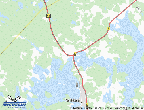 MICHELIN-Landkarte Särkisalmi - ViaMichelin