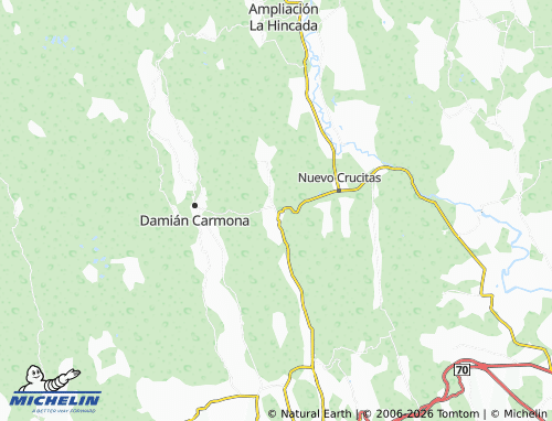 Carte MICHELIN La Encantada - ViaMichelin