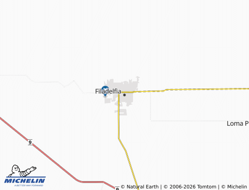 Mapa MICHELIN Filadelfia - ViaMichelin