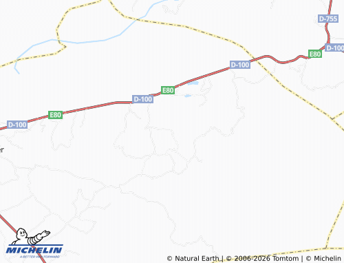 Mapa MICHELIN Akçaşehir - ViaMichelin