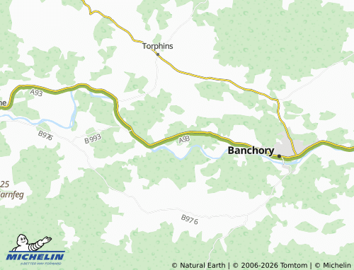 Carte MICHELIN Backhill of Trustach - ViaMichelin