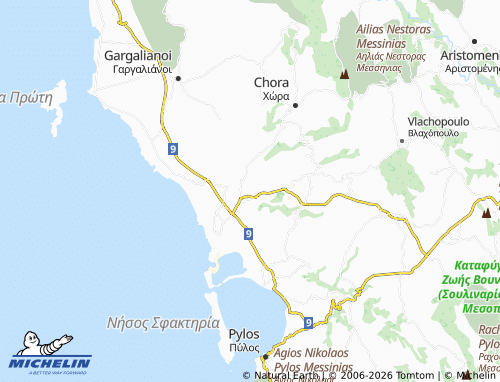MICHELIN Pisaskion map - ViaMichelin