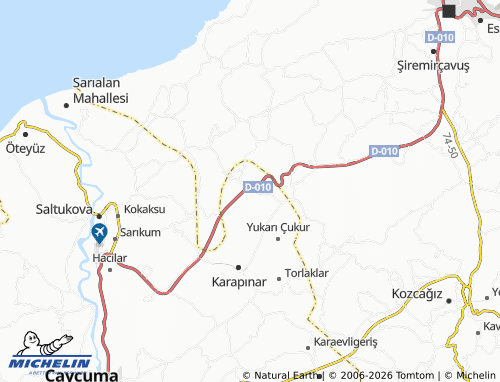 MICHELIN İhsanoğlu map - ViaMichelin