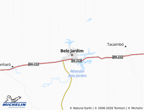 MICHELIN-Landkarte Belo Jardim - ViaMichelin