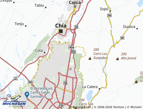 Mapa MICHELIN Torca I - ViaMichelin