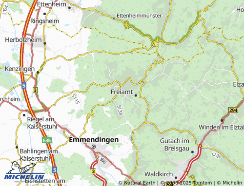 MICHELIN-Landkarte Mußbach - ViaMichelin
