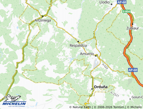 MICHELIN-Landkarte Maroño - ViaMichelin