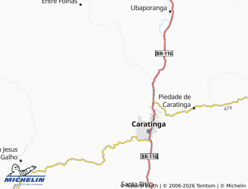 MICHELIN Dom Modesto map - ViaMichelin