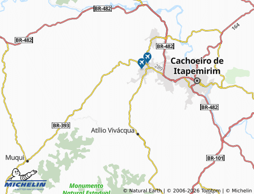 Carte MICHELIN Córrego dos Monos - ViaMichelin