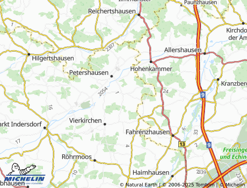 Mapa MICHELIN Kollbach - ViaMichelin