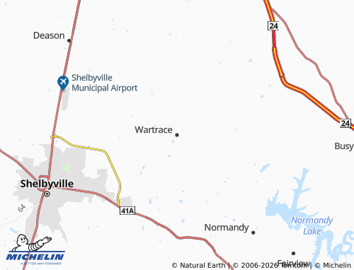 Mapa MICHELIN Wartrace - ViaMichelin