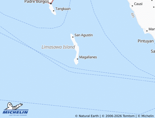 MICHELIN Magallanes map - ViaMichelin