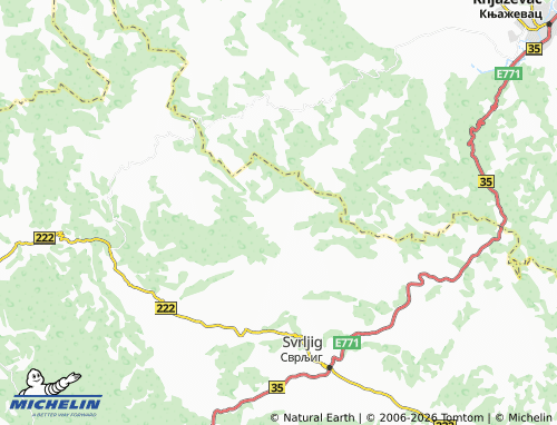 Mapa MICHELIN Varoš - ViaMichelin