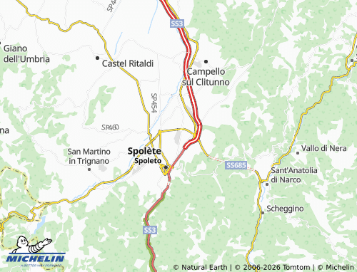 Carte MICHELIN Madonna di Lugo - ViaMichelin