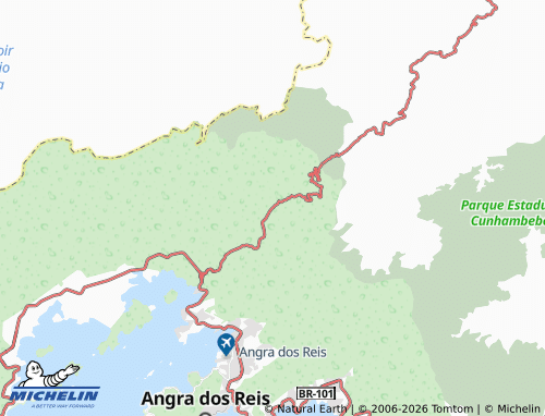 MICHELIN Serra d'Água map - ViaMichelin